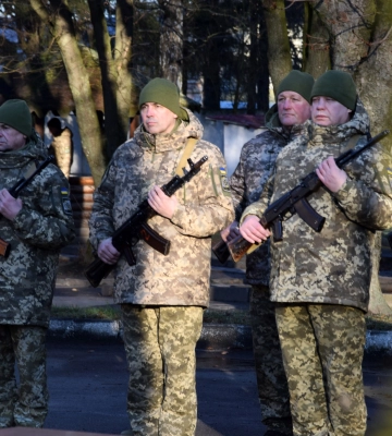 Новобранці Волинського прикордонного загону склали присягу