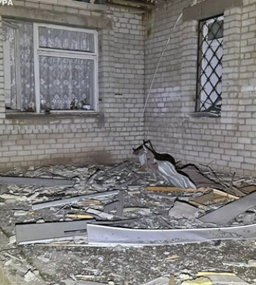 Россияне атаковали школу в Запорожье