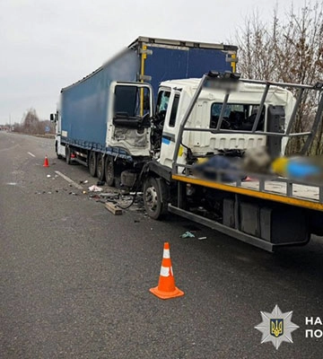 На Лубенщині в ДТП постраждав водій вантажівки