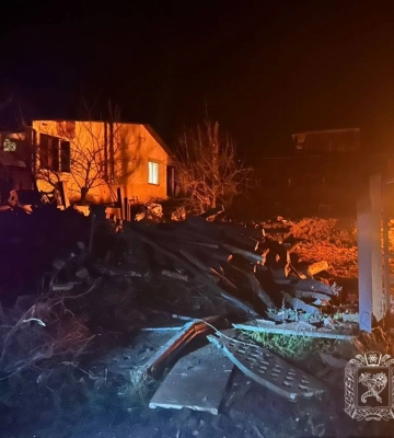 Синегубов: из-за обстрелов в регионе погиб мужчина, семь человек пострадали