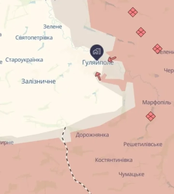 DeepState: Россияне продвинулись в двух областях