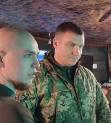 Командир 120-ї бригади ТрО ЗСУ Дмитро Бізонич здійснив плановий візит до батальйонів на Лиманському напрямку