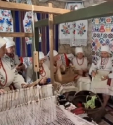 До нематеріальної спадщини внесли вибілювання полотна з льону в селі Острів'я Шацької громади