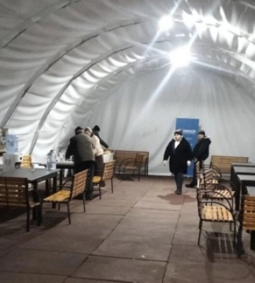 У Молдові встановили на кордоні тимчасовий табір для українців після атаки РФ