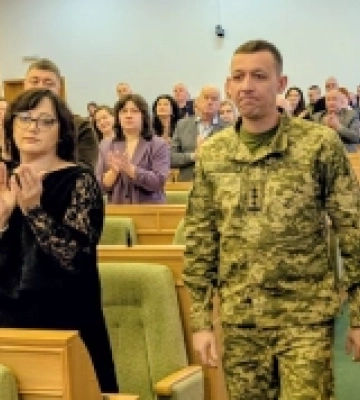 Нагородою Хрест Клима Савура Рівненська облрада відзначила трьох військових