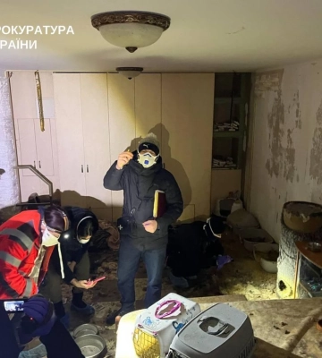 В Киевской области с улиц Гостомеля спасли обезьяну
