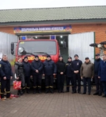 У Боратині відкрили добровільну пожежну команду