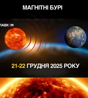 Прогноз магнітних бур на 21-22 грудня: якою буде сонячна активність