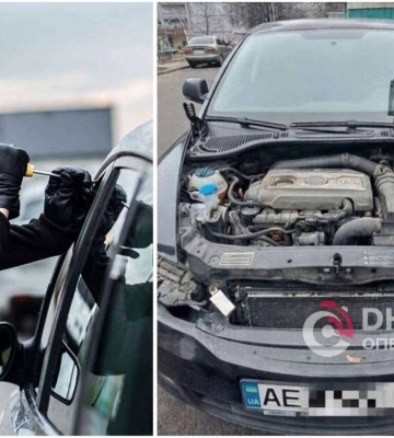 У Дніпрі знову розібрали авто марки Skoda: серія крадіжок на вулицях триває