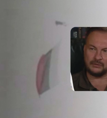 Дрон с российским флагом над Киевом: "Флеш" рассказал, кто его запустил