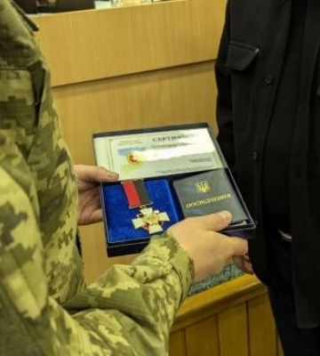 Трьом військовим вручили "Хрест Клима Савура" - нагороду Рівненської облради