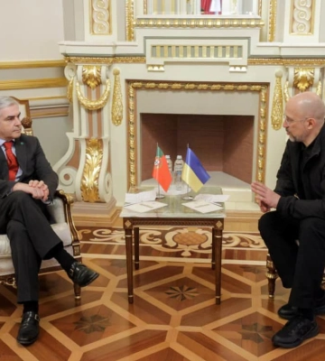 Шмигаль обговорив безпекову співпрацю з Міністром оборони Португалії