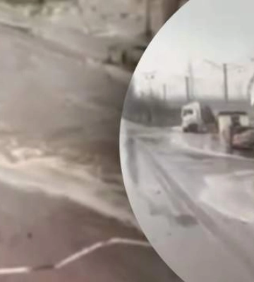В Одеській області вулиці затопило олією після російської атаки на інфраструктуру