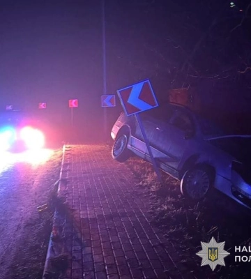 П’яний водій на Самбірщині спричинив ДТП: є постраждалі