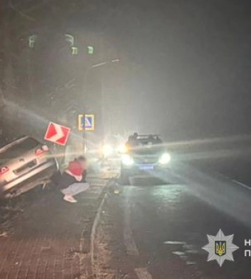 На Львівщині через нетверезу ДТП постраждали юний водій та його неповнолітній пасажир
