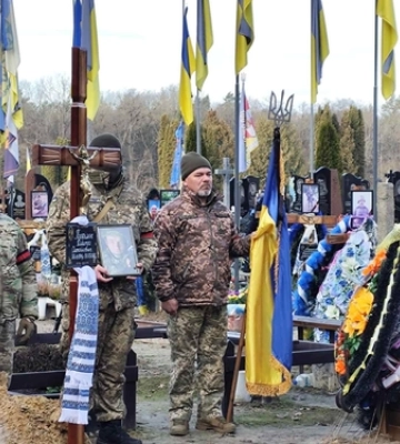 На Волині попрощалися з полеглим захисником Дмитром Трофімюком 