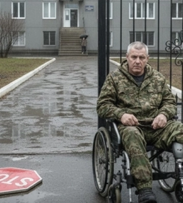 Чекав під дощем: у місті на Волині ветеран не зміг потрапити до Пенсійного фонду