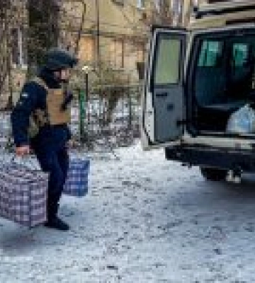 Рятувальники евакуювали літніх людей з Харківщини