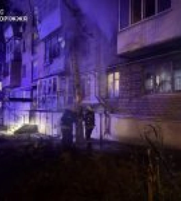 У Запоріжжі під час пожежі врятували п’ятьох людей