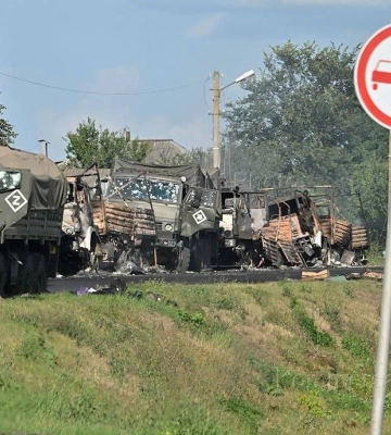 Знищено танки та уражено ББМ, БТР та квадроцикли: НГУ розбила колони росіян у районі Добропілля