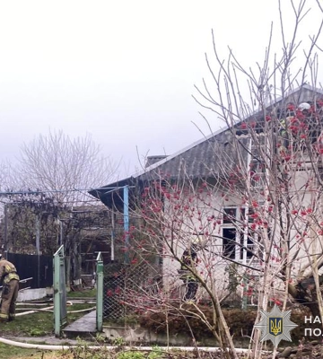 На Тернопільщині пожежа забрала життя літньої людини - поліція веде розслідування. ФОТО