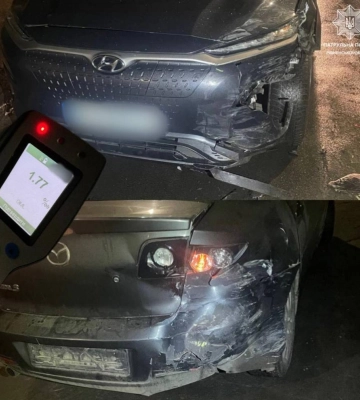 Нетверезий водій скоїв ДТП у Рівному