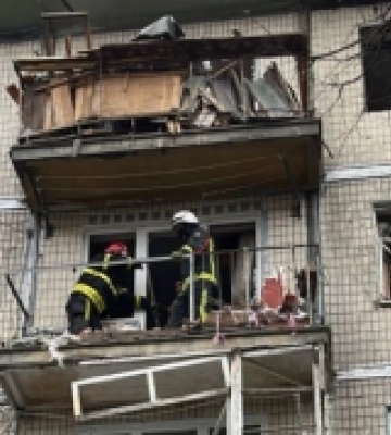 У Києві під час російської атаки постраждали 5 людей, серед них дитина