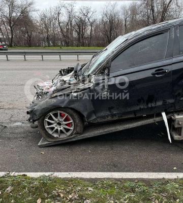 Audi A6 перевернулась на Набережной Заводской в Днепре: подробности ДТП