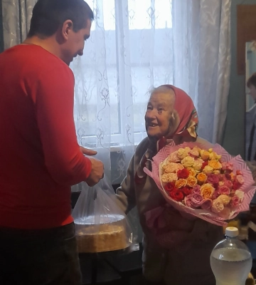 На Волині довгожителька відзначила 85-річчя