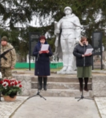 У селі на Волині урочисто відкрили Алею пам’яті