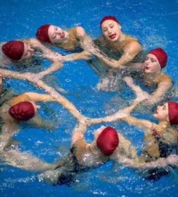 Миколаївські синхроністки - призерки чемпіонату України