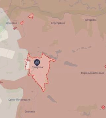 Между двумя агломерациями: где на карте Северск, из которого отошли ВСУ