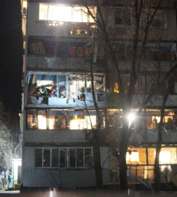 Количество пострадавших в результате ночной атаки врага на Запорожье возросло до трех - ОВА