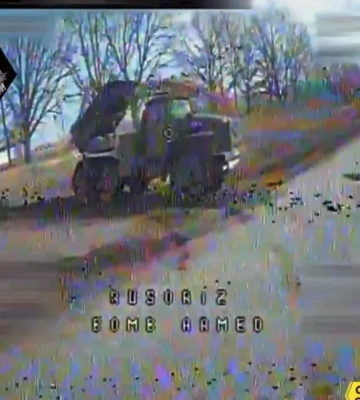 В Донецкой области дроны уничтожили российский «Град». ВИДЕО