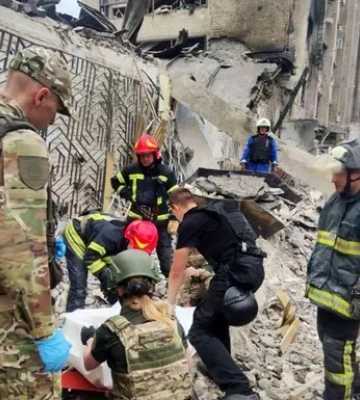 Російський дрон вдарив по території АЗС у Краматорську