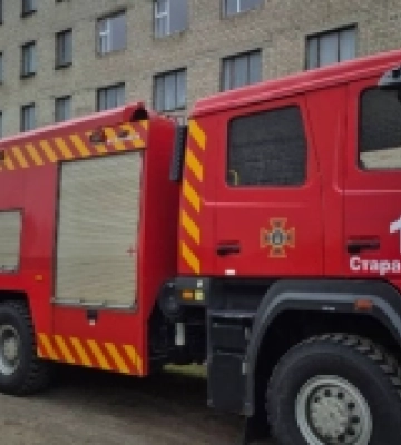 У селищі на Волині рятувальники тренувалися діяти в надзвичайних ситуаціях