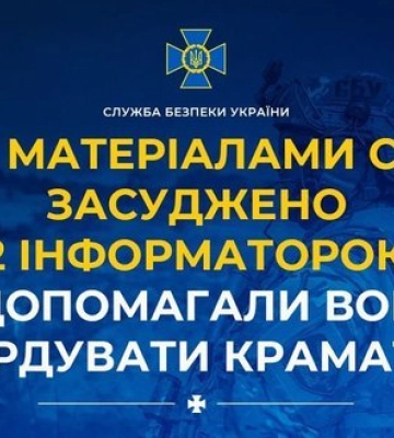 Дві ворожі інформаторки отримали реальні терміни ув’язнення за допомогу бомбардувати Краматорськ