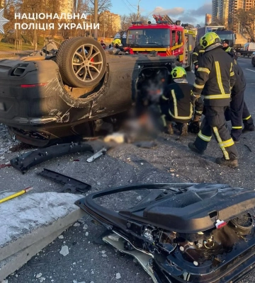 На Полтавщині на трасі Київ — Харків сталася смертельна аварія: одна людина загинула, двоє травмовані