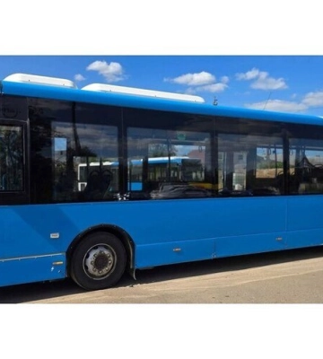 У Львові маршрут №34 виїхав ще один великий низькопідлоговий автобус