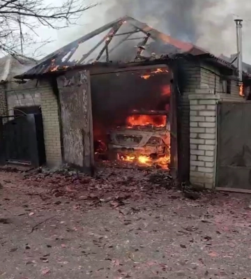 У Краматорську та Миколаївці ліквідували пожежі після обстрілів