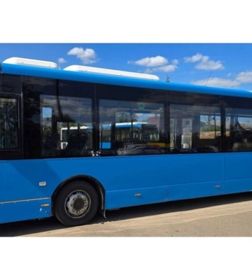 У Львові маршрут №34 виїхав ще один великий низькопідлоговий автобус