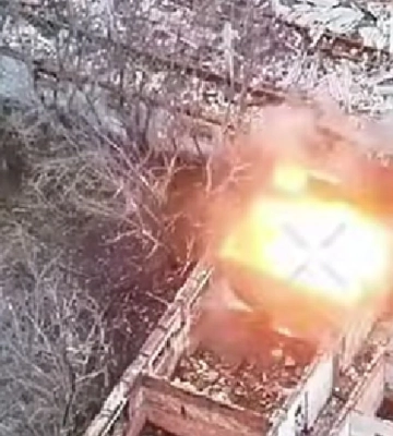 Українські десантники уразили ворожу САУ "Гвоздика" у курській області рф