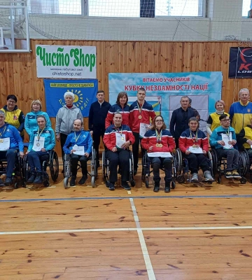 Команда Рівненщини здобула срібло на Кубку Незламності Нації з бочча