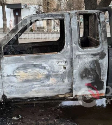 У Дніпрі на ж/м Північний підпалили авто військового