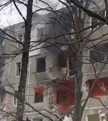 Ворог влучив шахедом у багатоповерхівку у Чернігові. Одна людина загинула й п’ять отримали поранення