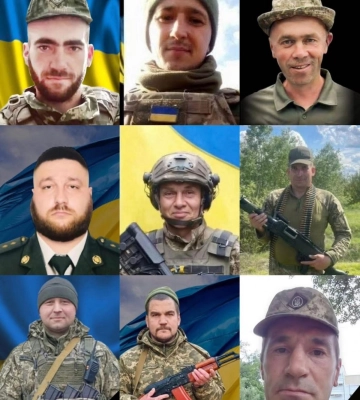 На Рівненщині провели в останню дорогу шістьох Захисників