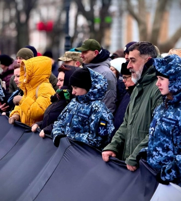В Одесі розгорнули Прапор надії на підтримку полонених і зниклих безвісти 