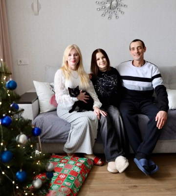 Голова ОВА Кім відвідав родину ветерана, яка завдяки державній підтримці придбала власне житло