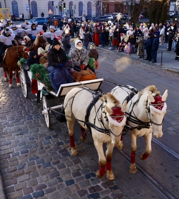 Унікальний вертеп за участю акторів театру НЕЗЛАМНИХ та ветеранів відбувся у Львові