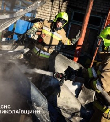 25 грудня на території Миколаївщини виникло чотири пожежі
